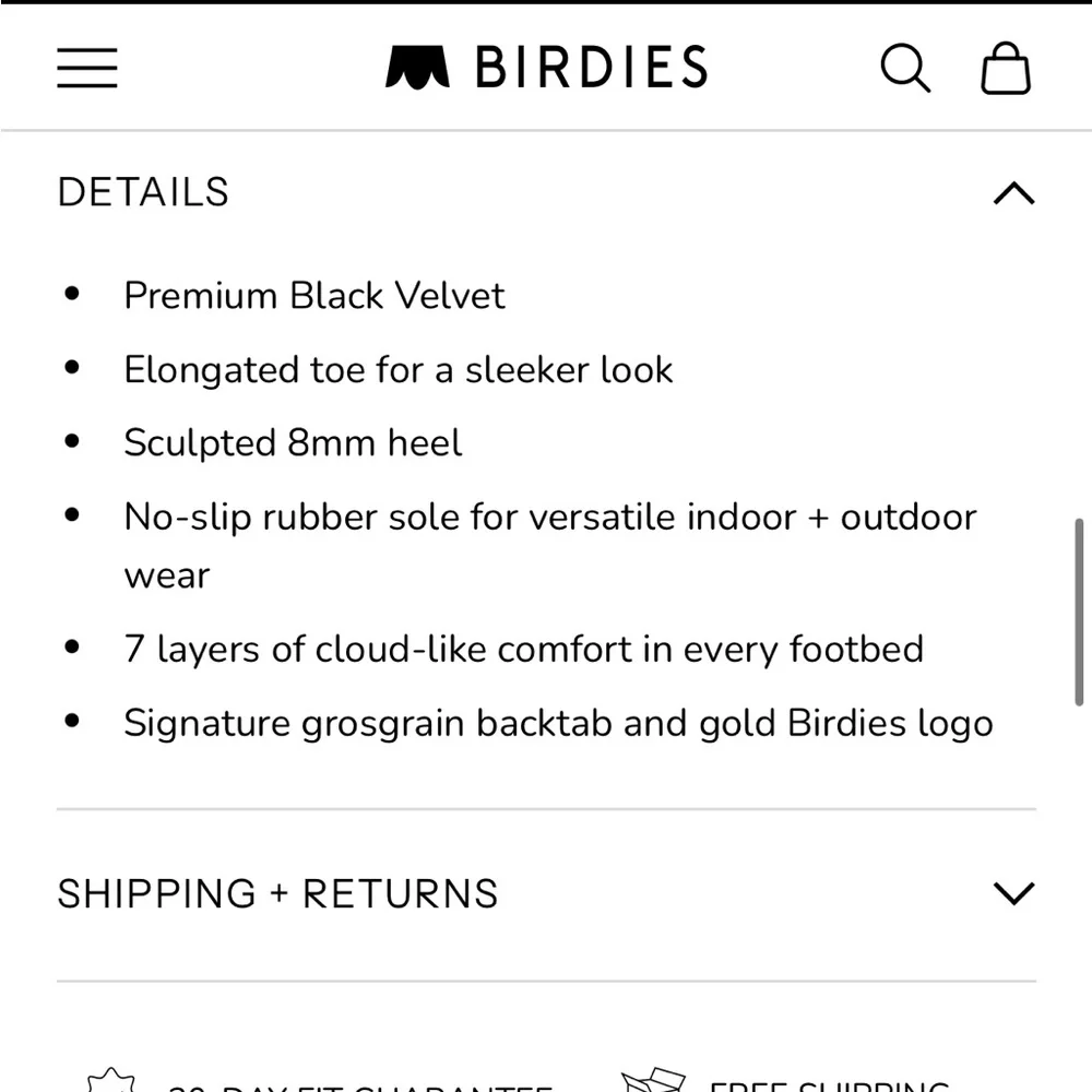 Birdies The Starling in Black Velvet Loafer - Picture 9 of 16